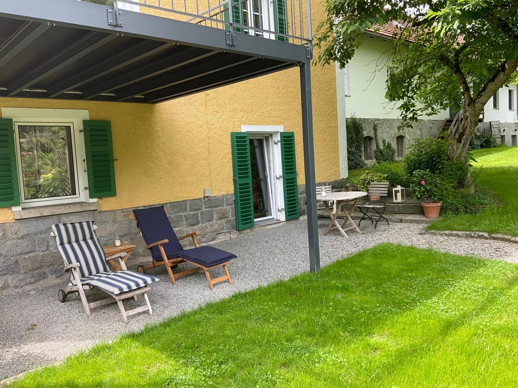 Design Ferienwohnung Mit Bauerngarten Waldkirchen Bagian luar foto